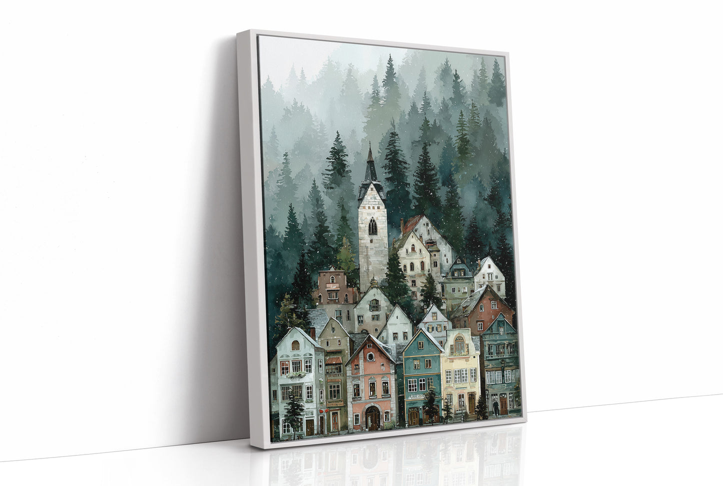 Village Beneath the Pines