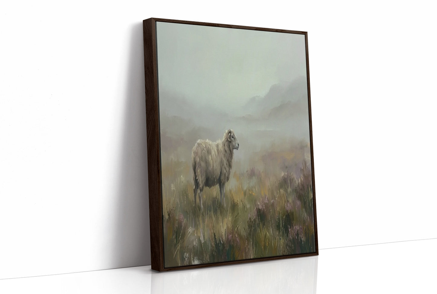 Highland Fog Grazing