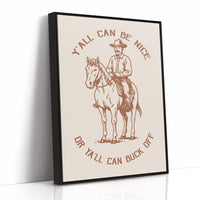 Rust-Colored Cowboy Wisdom Speaks