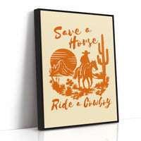 Sunset Trail Through Mesa Country