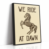 Ride at Dawn Bones Dance Under Desert Sun