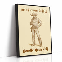 Cowboy Wisdom At Dawn