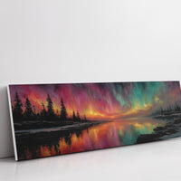 Northern Lights Over Still Waters