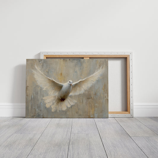 Celestial Messenger in Ivory Flight