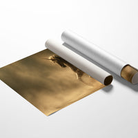 Mythic Gallop Through Golden Dust