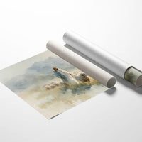 Gentle Shepherd Among Misty Hills