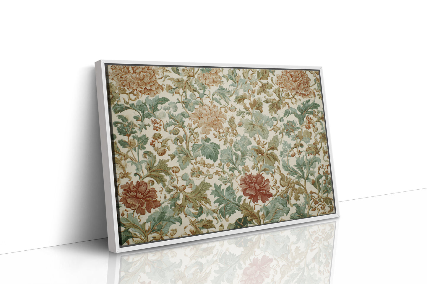 Vintage Blooms Meet Holiday Light