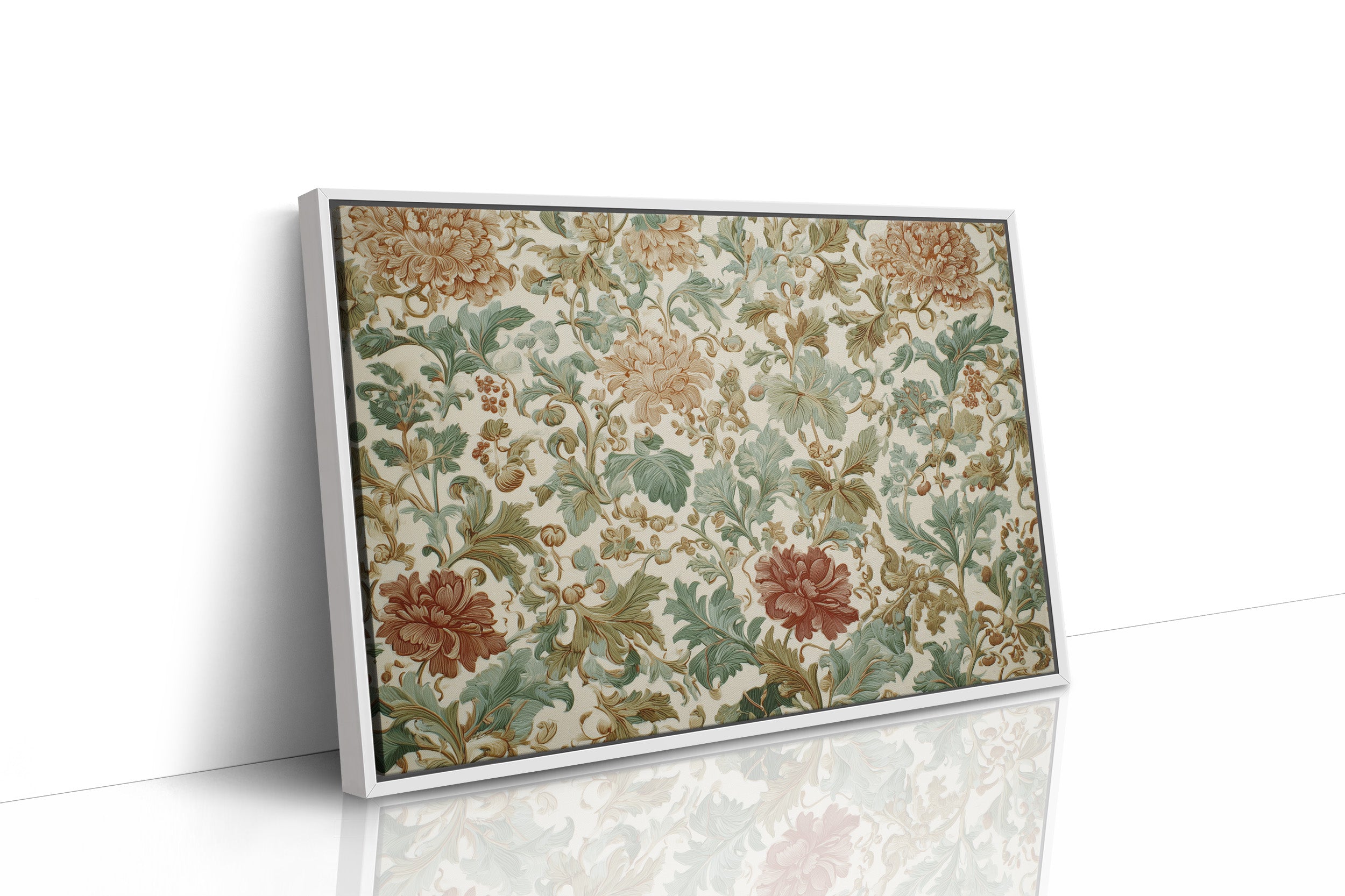 Vintage Blooms Meet Holiday Light