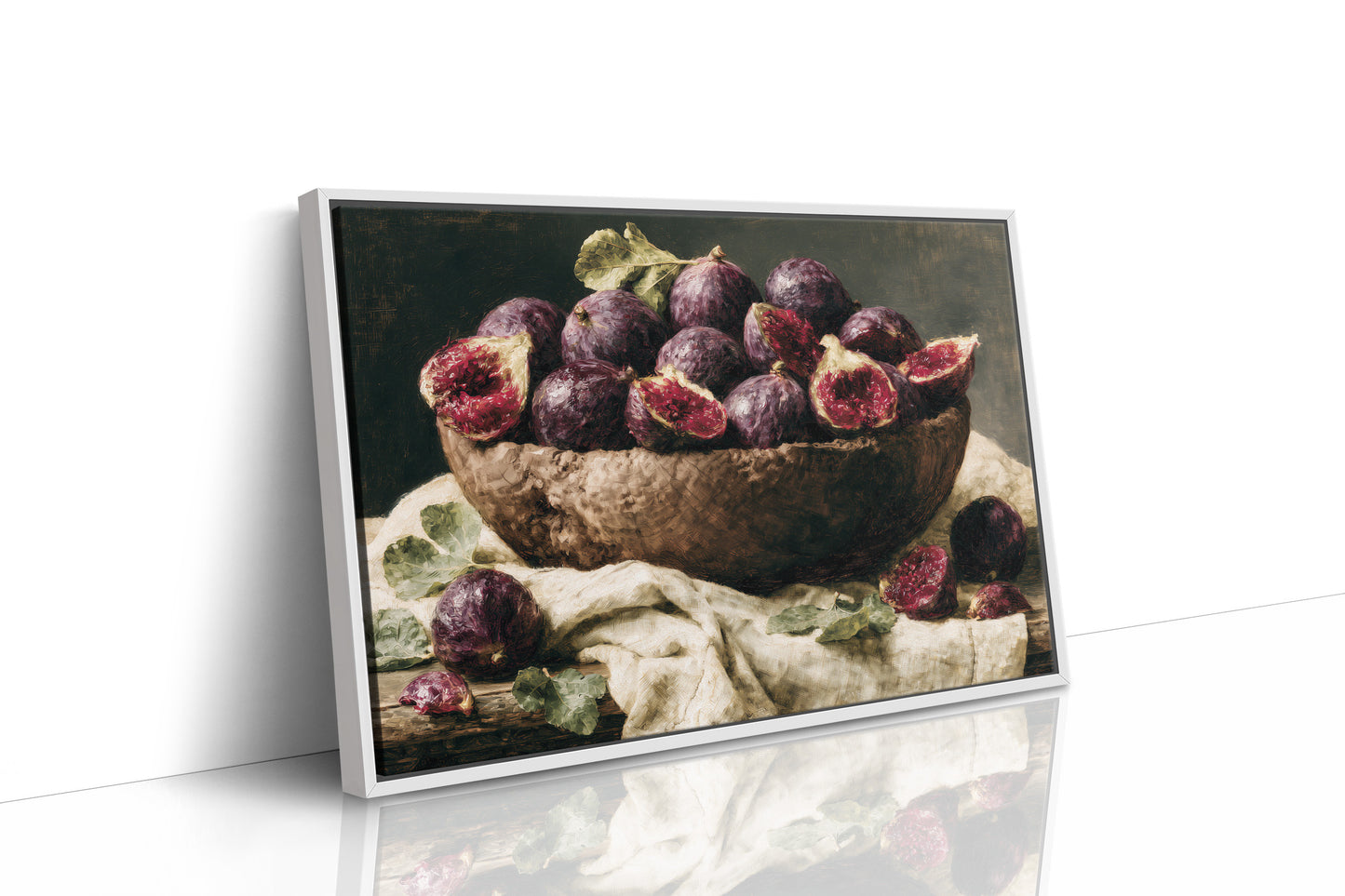 Woven Basket of Split Figs