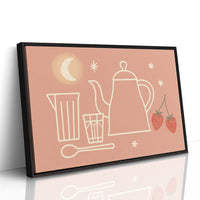 Moonlit Tea and Strawberries