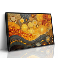 Celestial Currents Flow In Gold