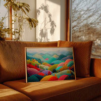 Rolling Hills Paint Summer's Rainbow Song