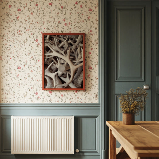Antlers Tell Tales Of Winter