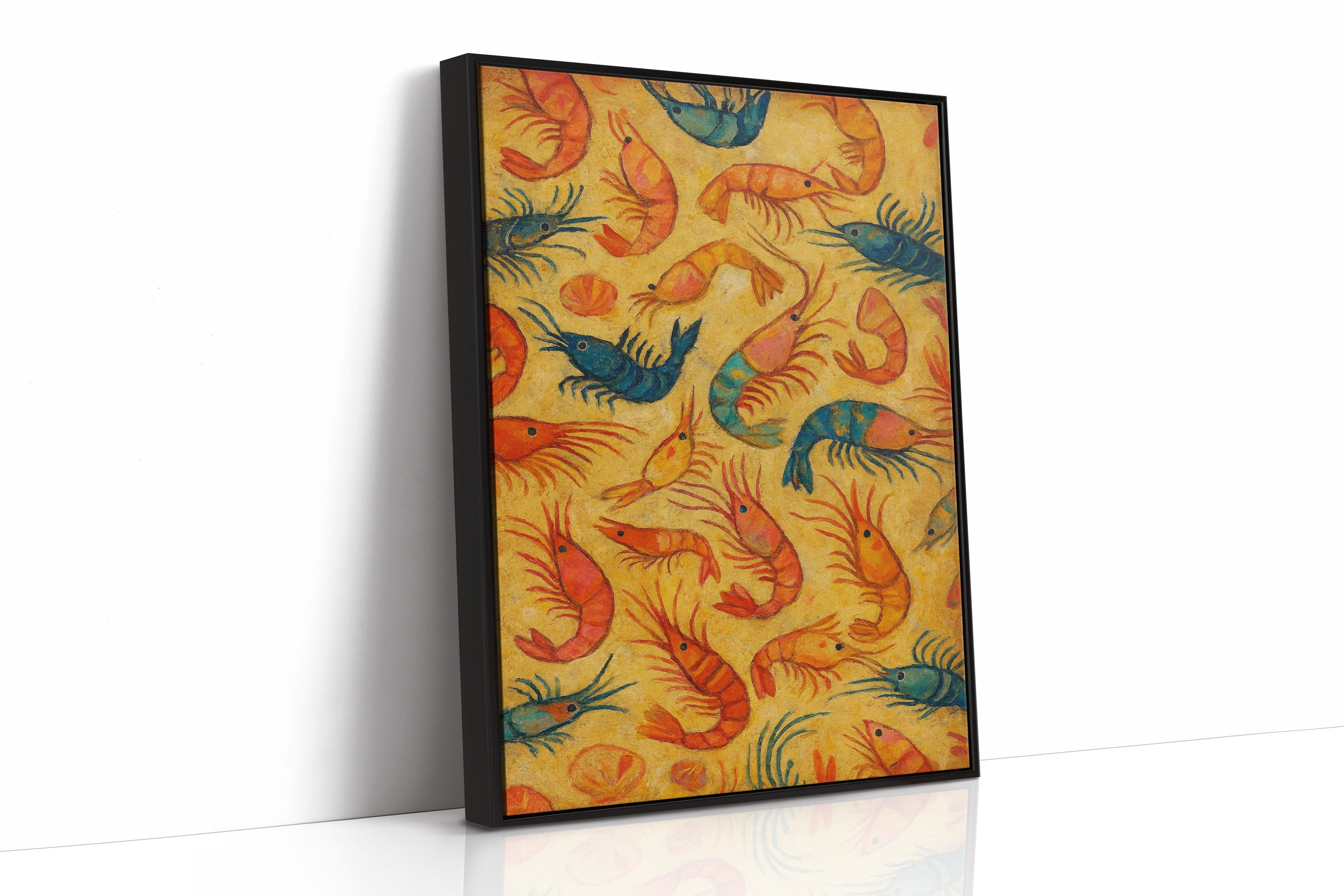 Coastal Creatures Dance Golden Tides