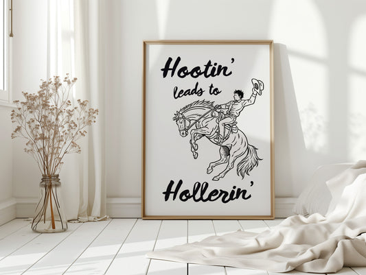 Hootin’ Leads to Hollerin’