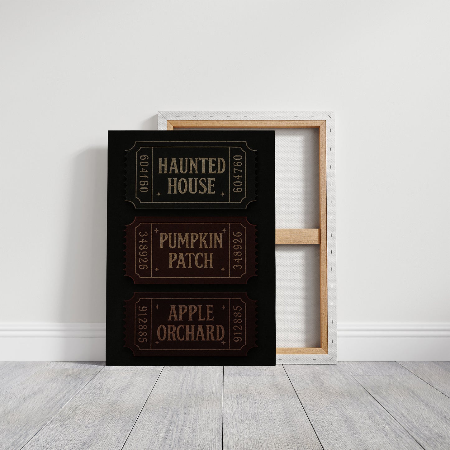 Autumn's Passage Through Vintage Tickets