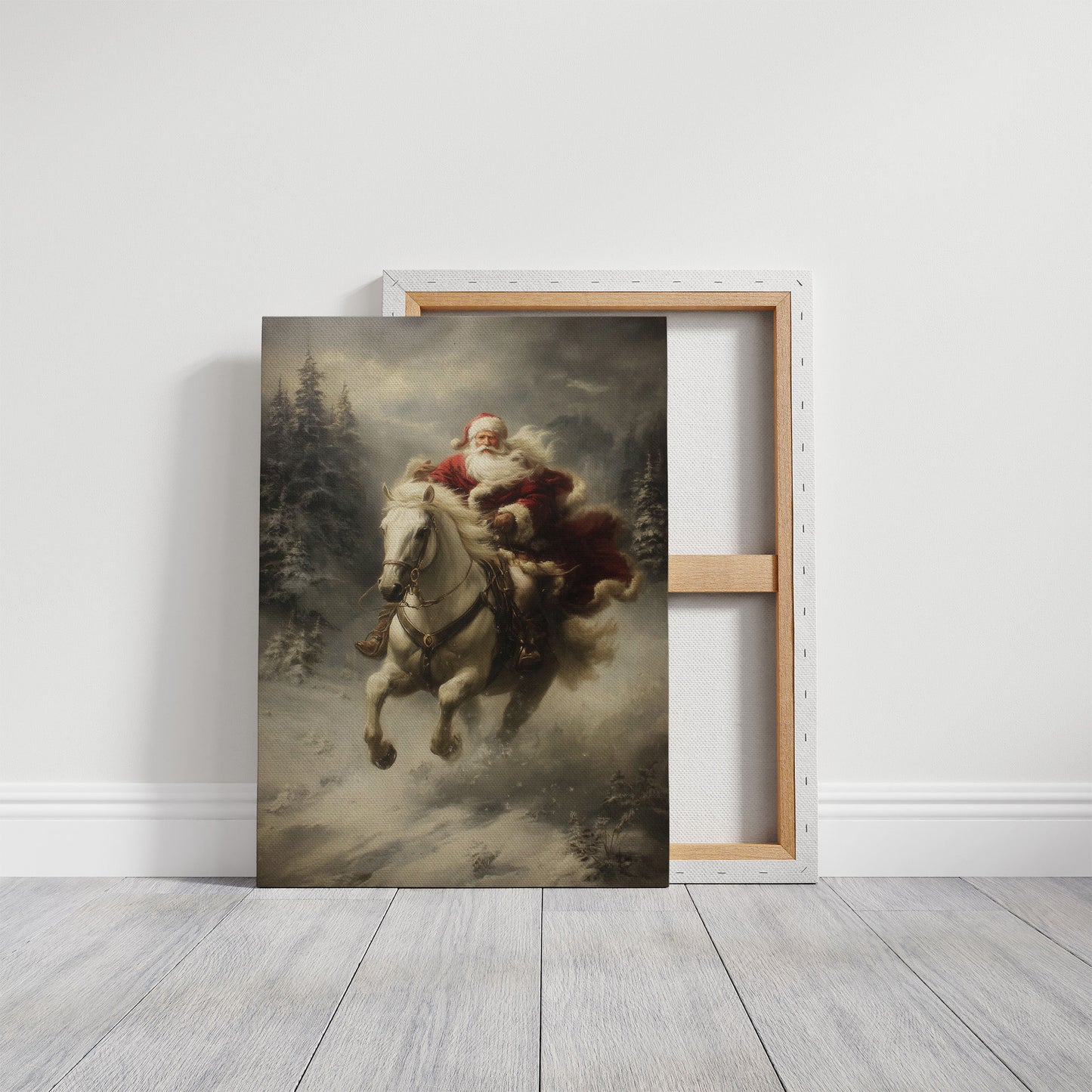 Through Winter Woods On Moonlit Steed