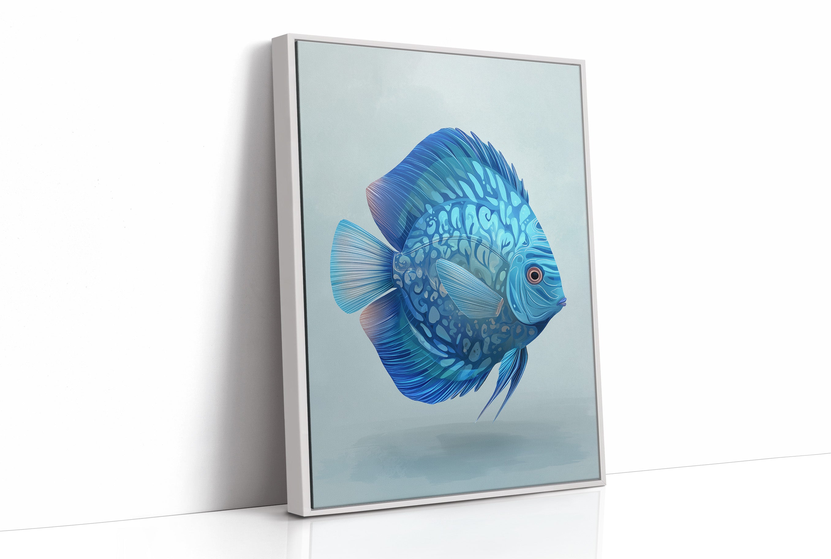 Azure Depths Meet Modern Calm