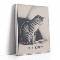 Half Empty Cat