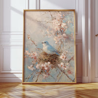 Nestled Among Blossoms