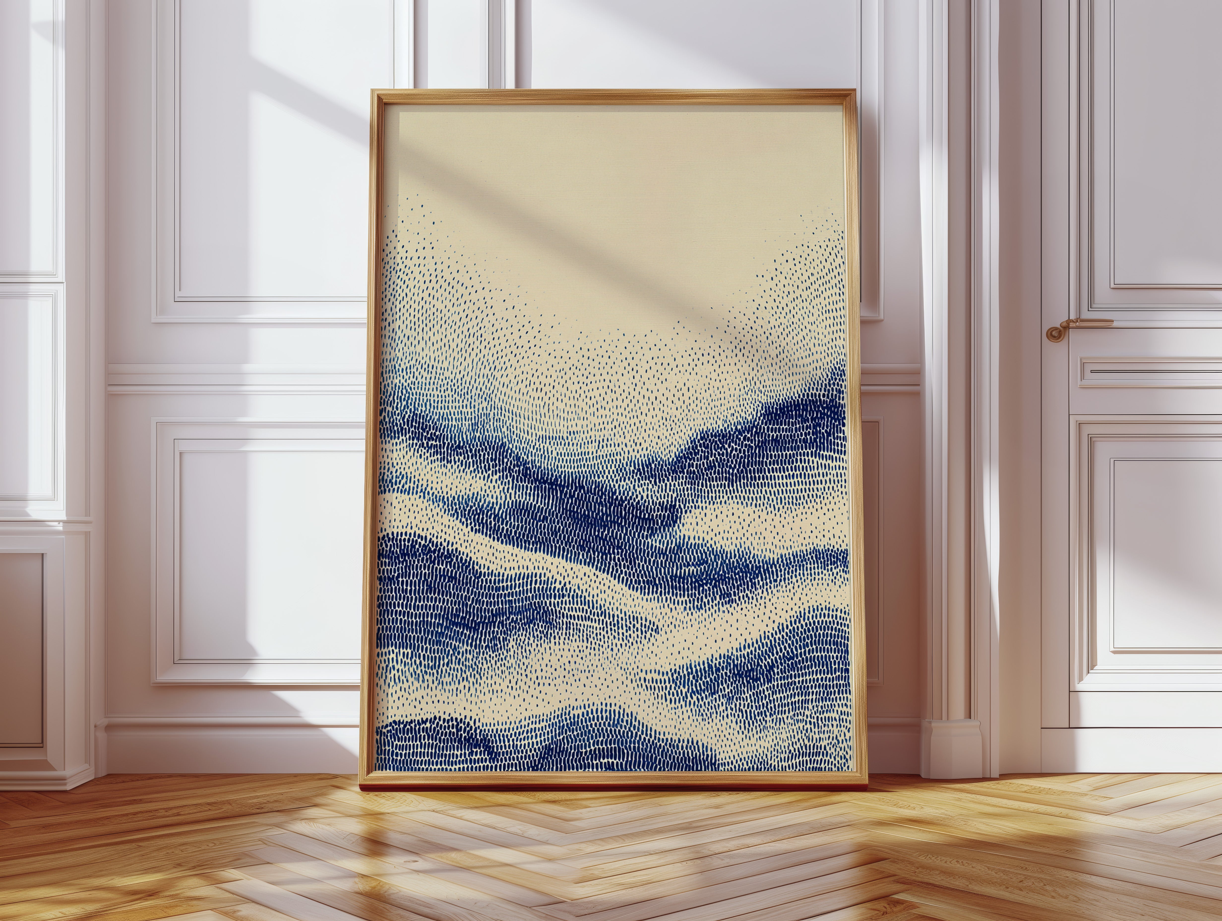 Tides of Indigo Embrace
