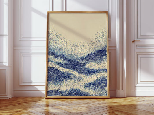 Tides of Indigo Embrace