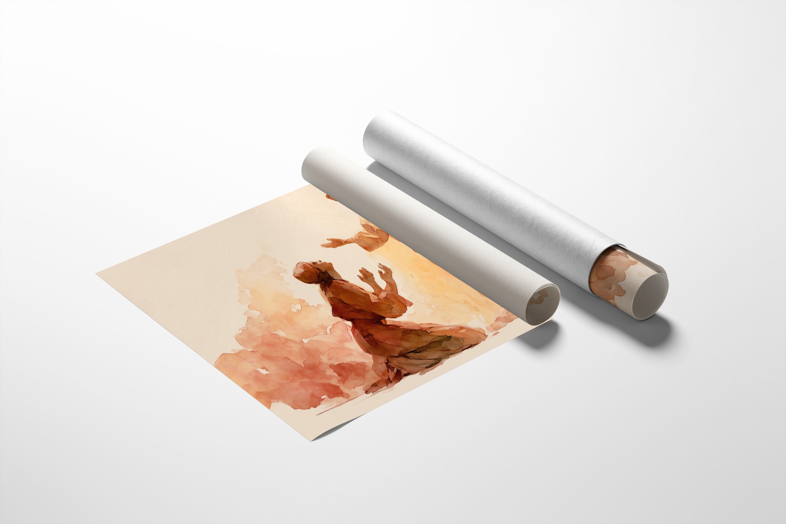 Faith Blooms In Amber Light