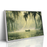 Rowing Through the Green Bayou