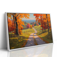 Where the Autumn Road Bends