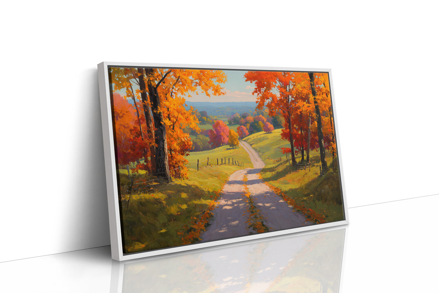 Where the Autumn Road Bends