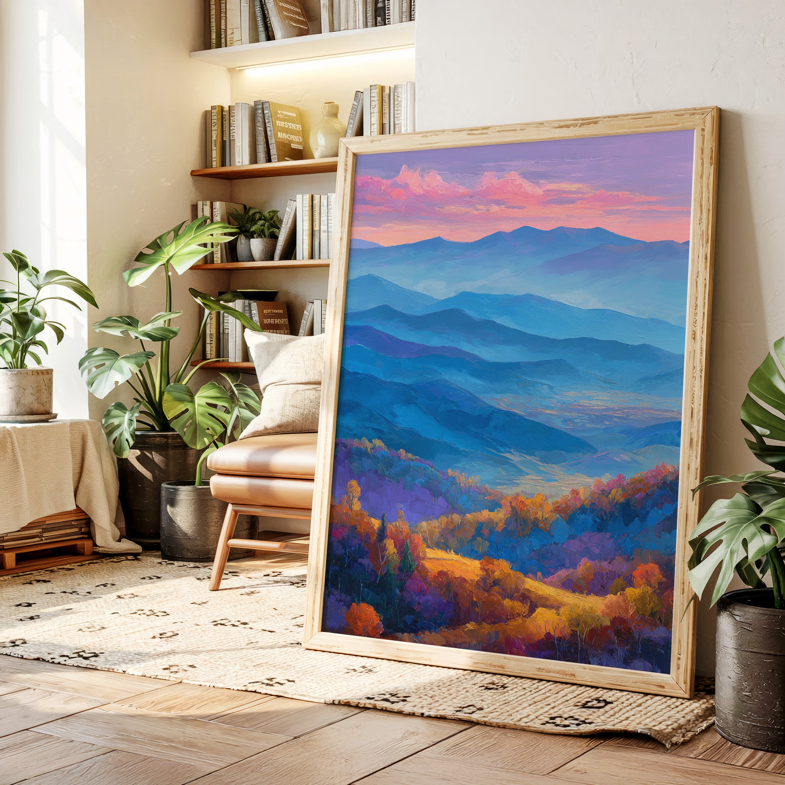 Blue Ridges Paint Autumn's Symphony