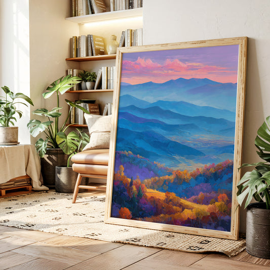 Blue Ridges Paint Autumn's Symphony