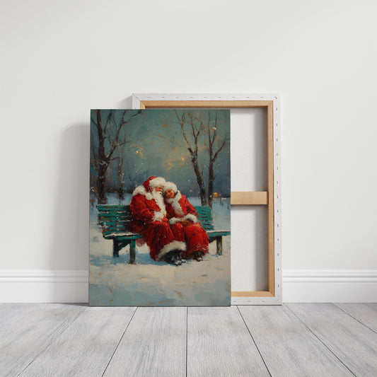 Snow Falls Soft On Christmas Tales