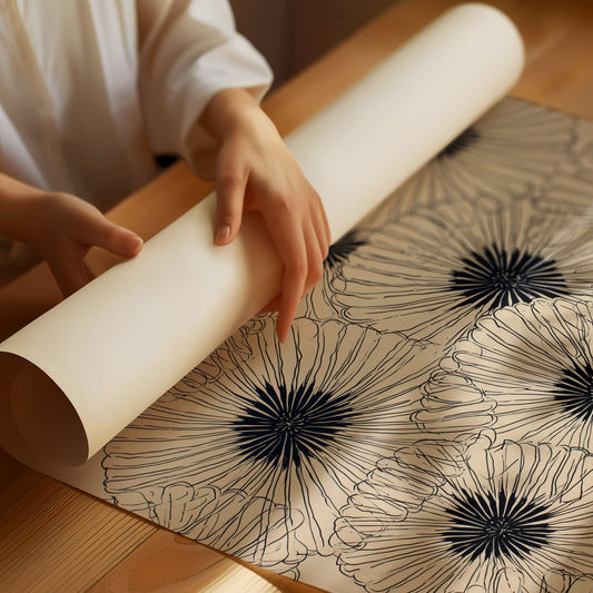 Ink Blooms Dance In Morning Light