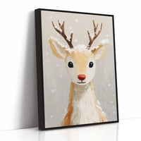 Snow-Dusted Christmas Reindeer