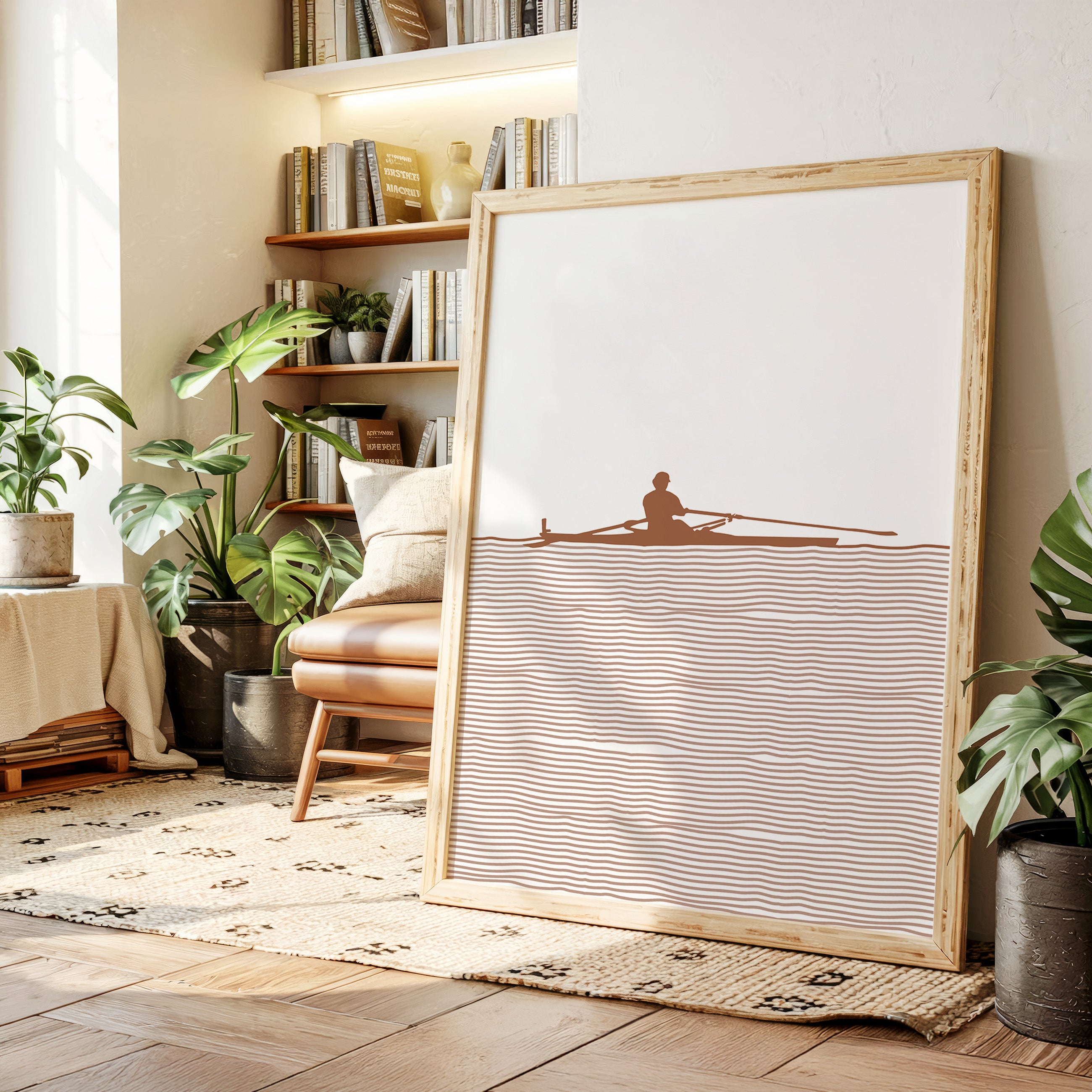 Early Morning Rows Through Serenity