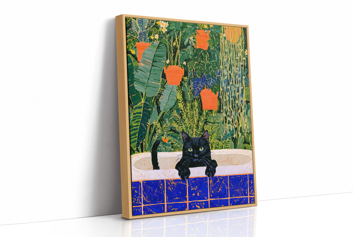 Majorelle Blue and Mildly Suspicious