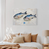 Fresh Catch Shimmers In Morning Light