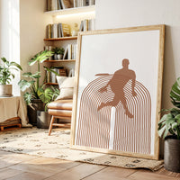 Lines Of Motion Paint Freedom's Dance