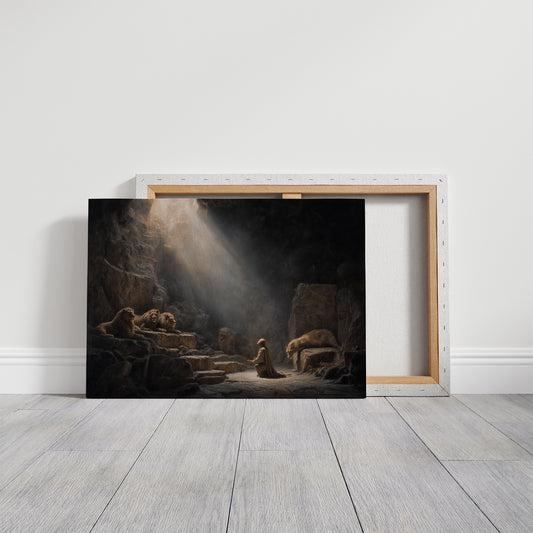 Divine Light Illuminates The Lions' Den