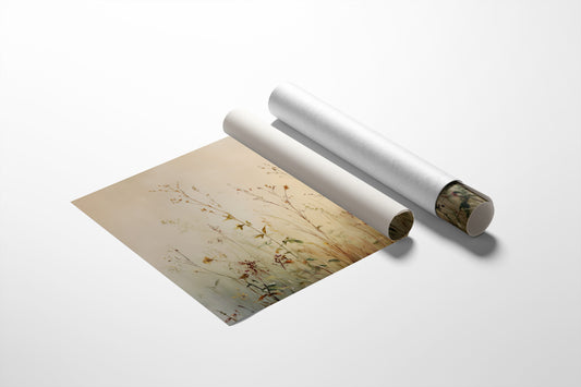 Wildflowers Dance Among Literary Treasures