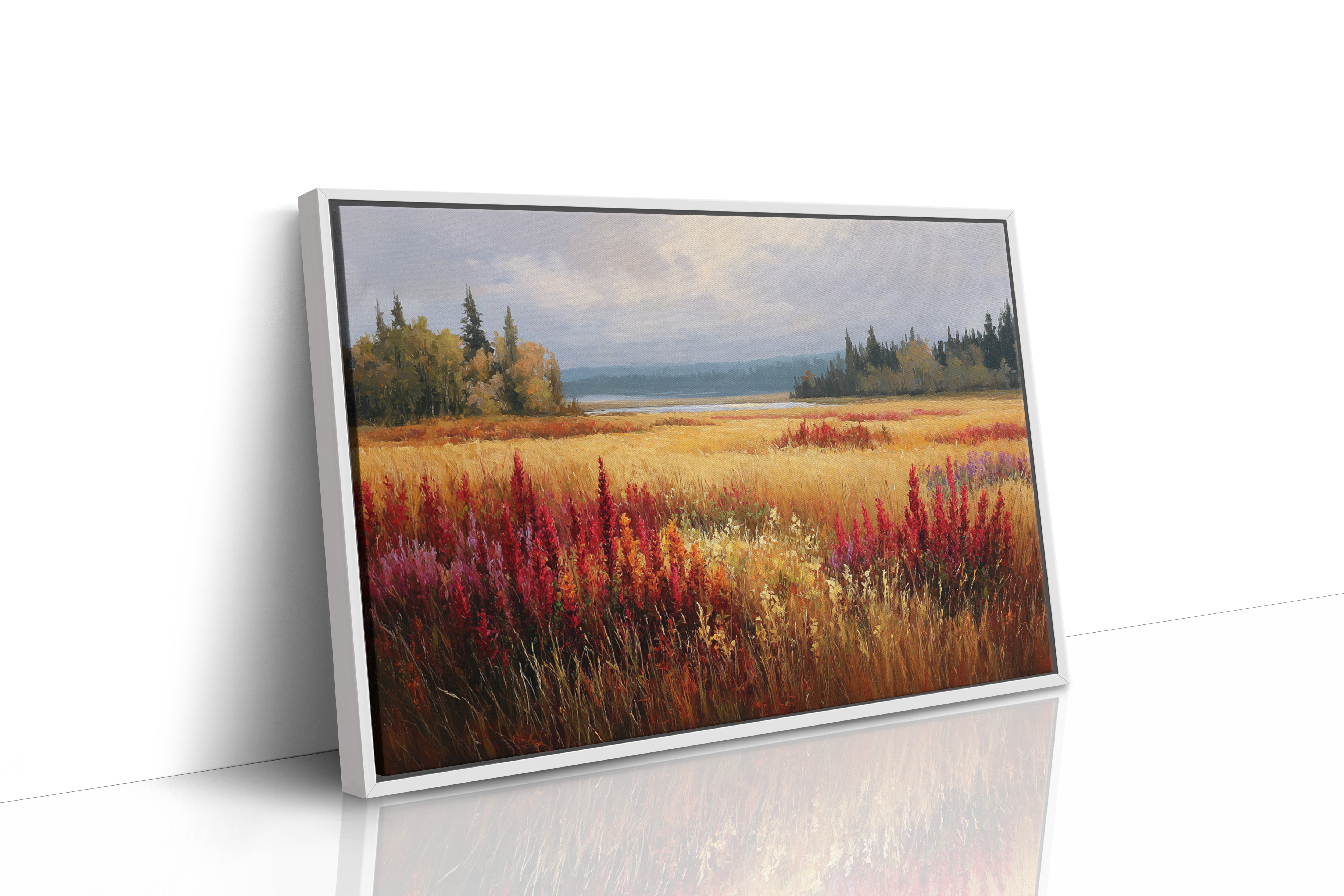 Crimson Meadows Paint October's Song