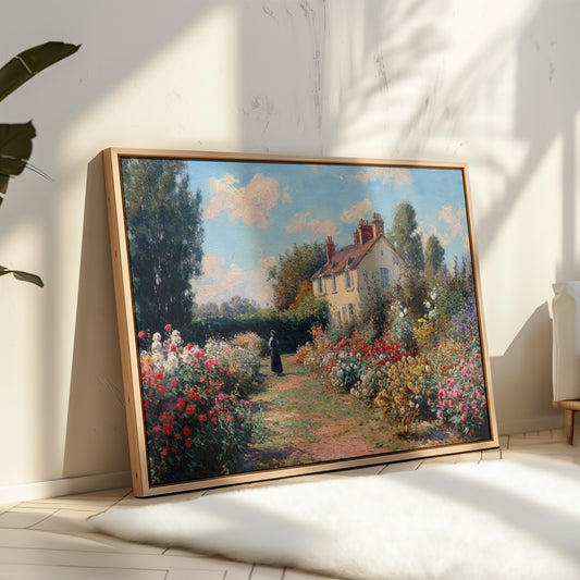 A Path Through Blooming Memories