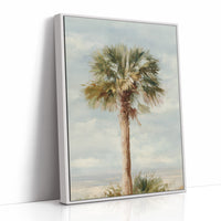 Solitary Palm Whispers Coastal Secrets