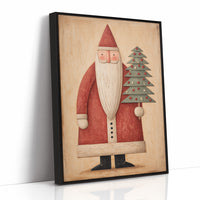 Whimsical Santa of Yuletide Traditions