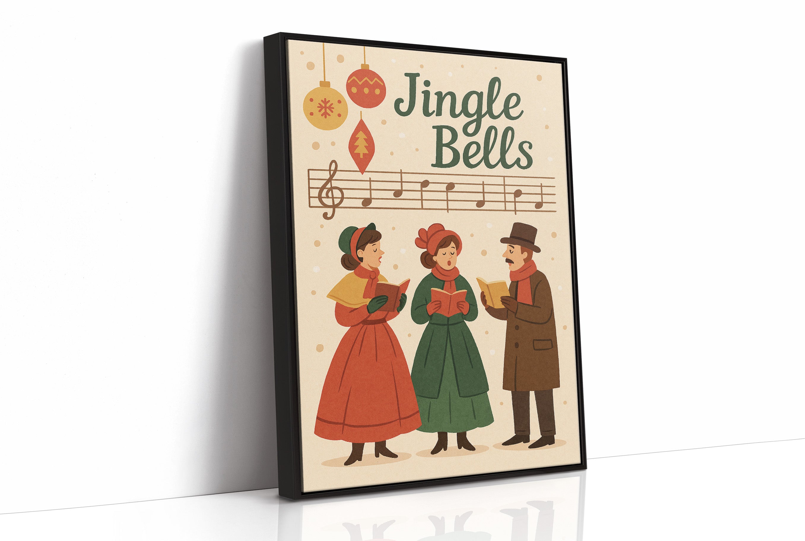 Carolers Sing Nostalgic December Melodies