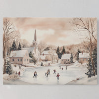 Winter's Dance On Village Ice