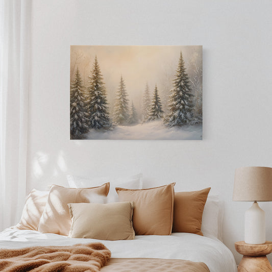 Silent Snow Wraps Pine Dreams