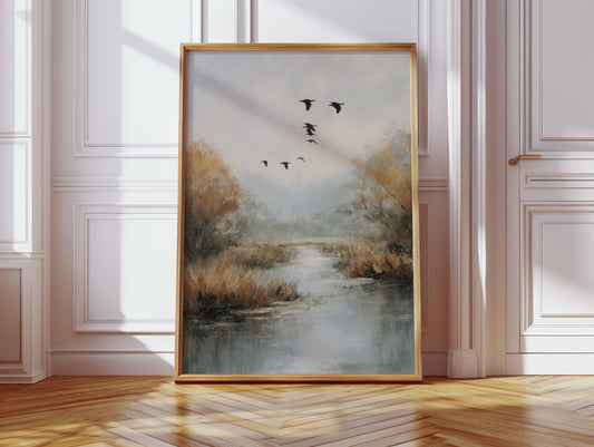 Flight Over Quiet Waters