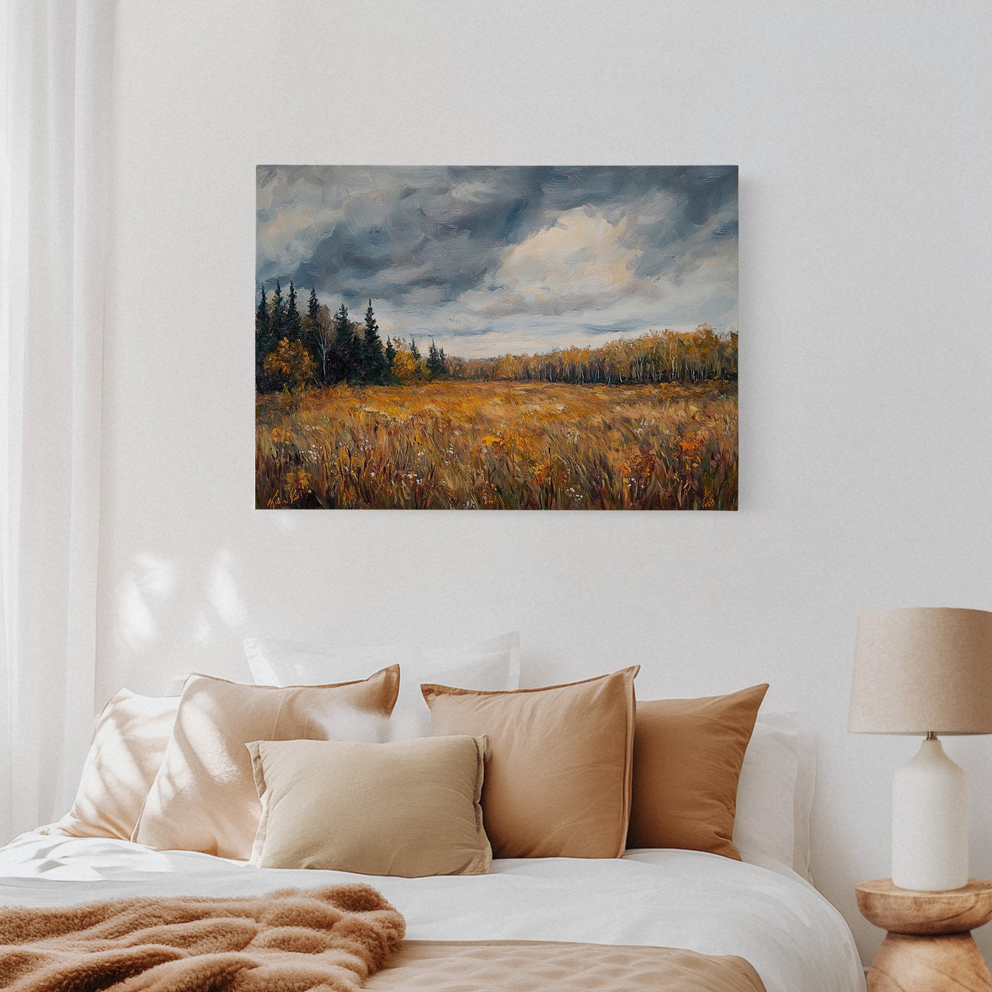 Autumn Prairie Holds Golden Hours